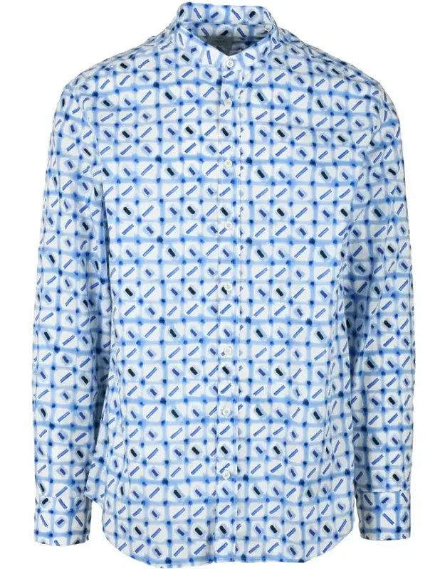 Geometric Cotton Shirt