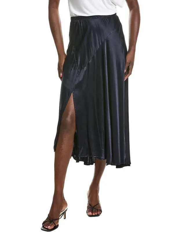 Asymmetrical Midi Skirt