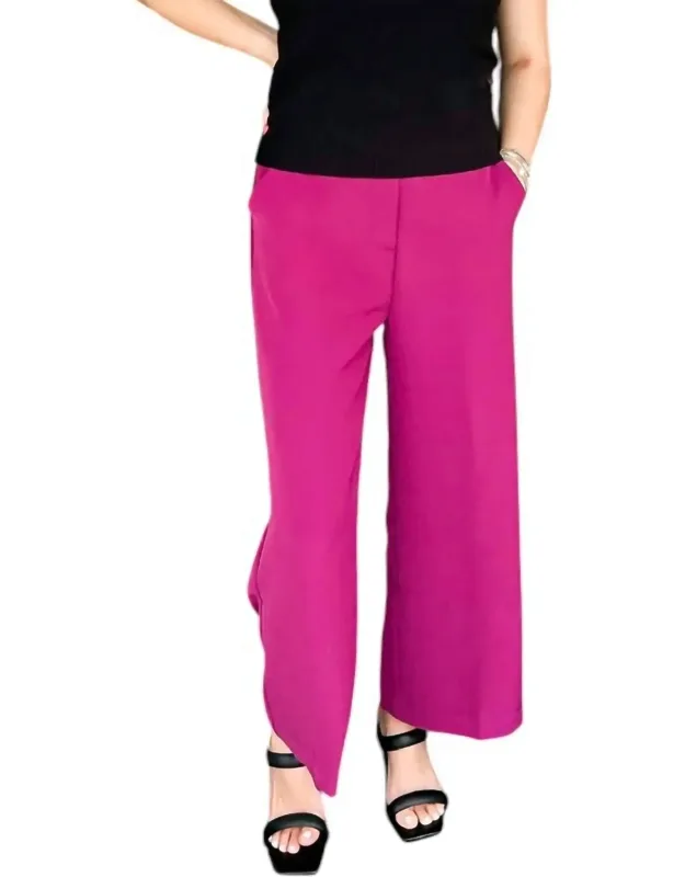 High Rise Wide Leg Pants