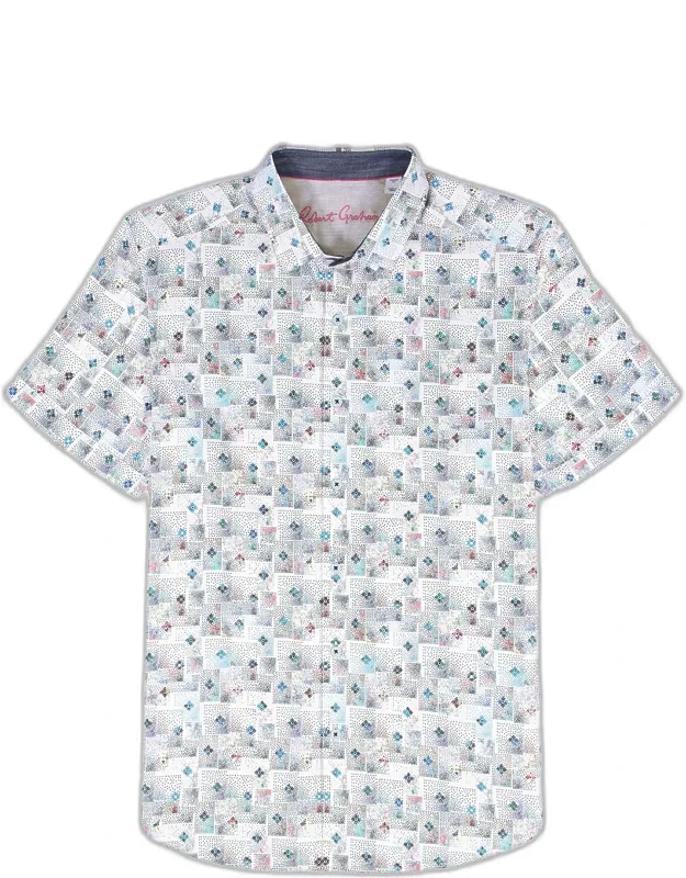 Embarcadero Geometric Cotton Shirt