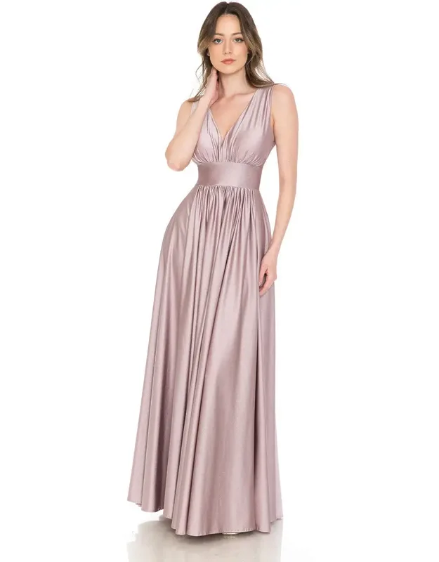 Empire Waist Long Formal Dress
