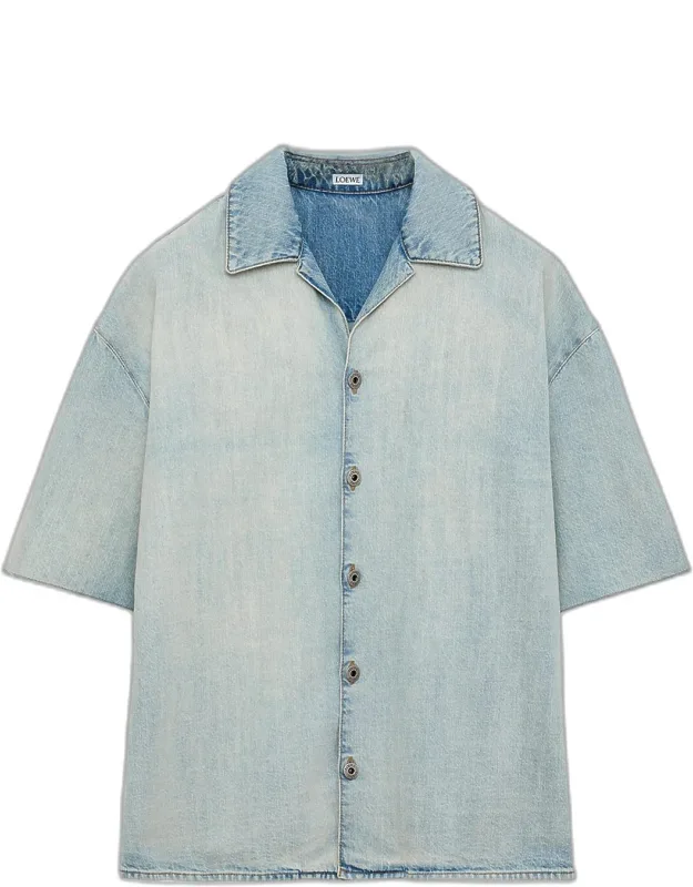 Anagram Denim Camp Shirt