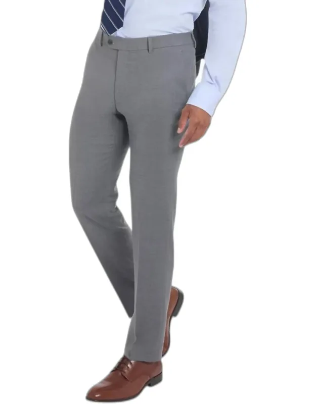 Modern-fit Solid Pants
