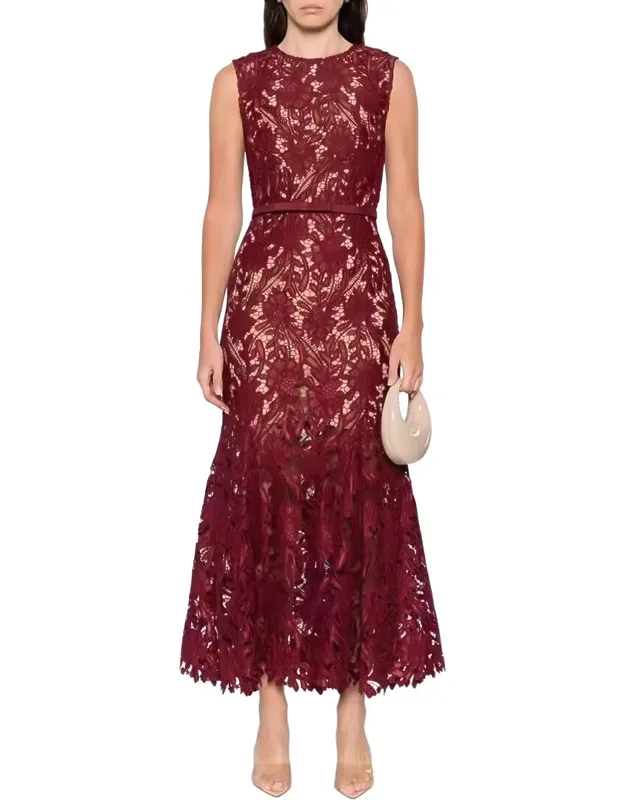 Embellished Midi Dress
