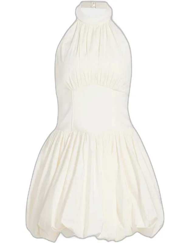 Bubble-hem Minidress