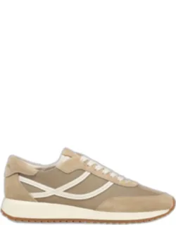 Santa Monica Sneakers With Flatform Heel And Lace-up Vamp