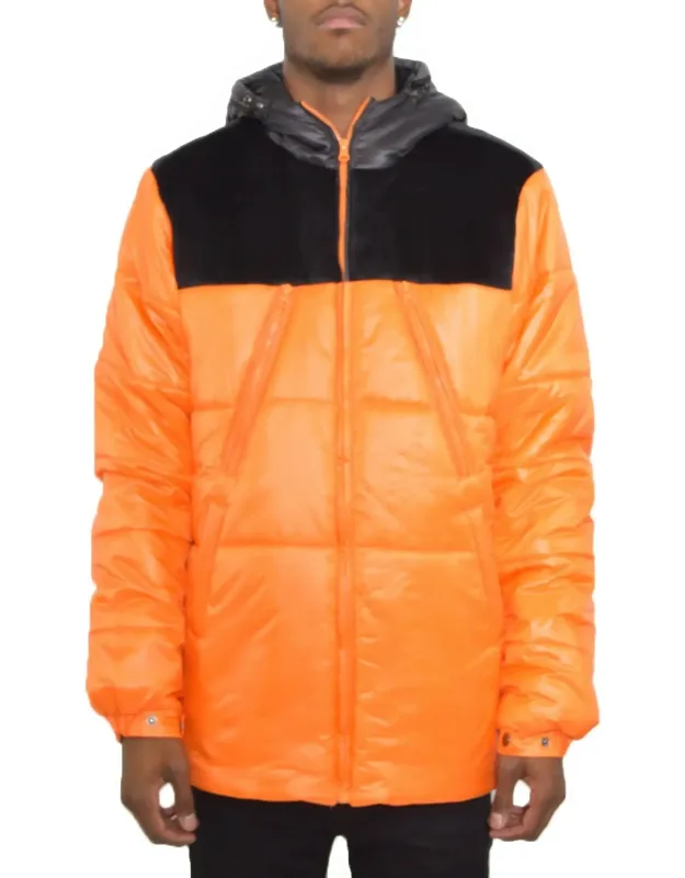 Padded Buffle Puffer Jacket