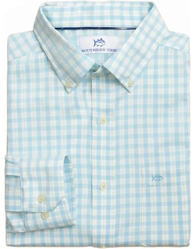 Precheck Plaid Coastal Sport Shirt