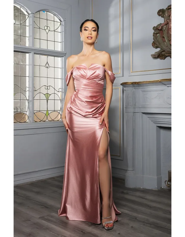 Off Shoulder Formal Gown