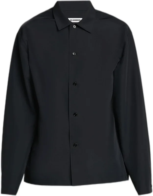 Water-repellent Tech Button-down Shirt