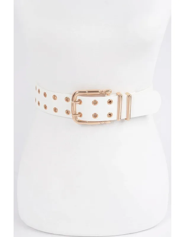 Faux Leather Belt