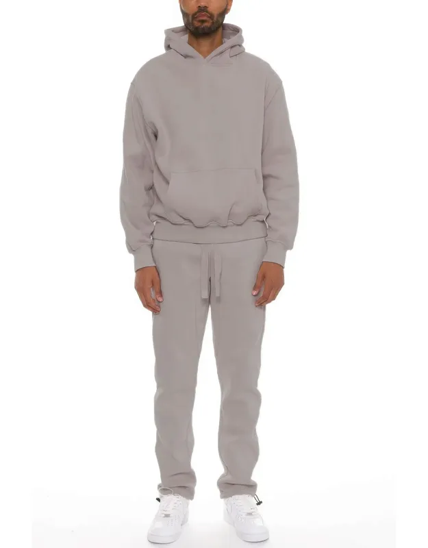 Premium Cotton Blend Hoodie Set