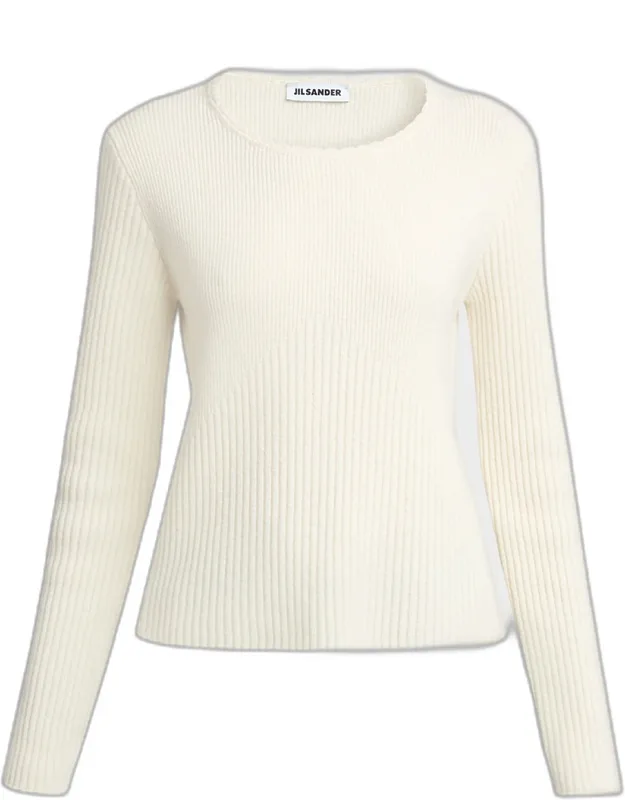 Ribbed Crewneck Sweater