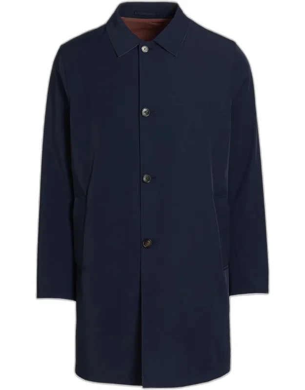 Reversible Single-breasted Coat