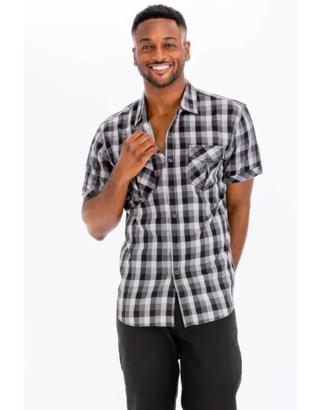 Checkered Button Down Shirt