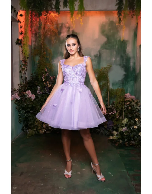 Homecoming Sweetheart Neckline A-line Dress