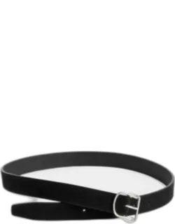 Swirl Suede Belt