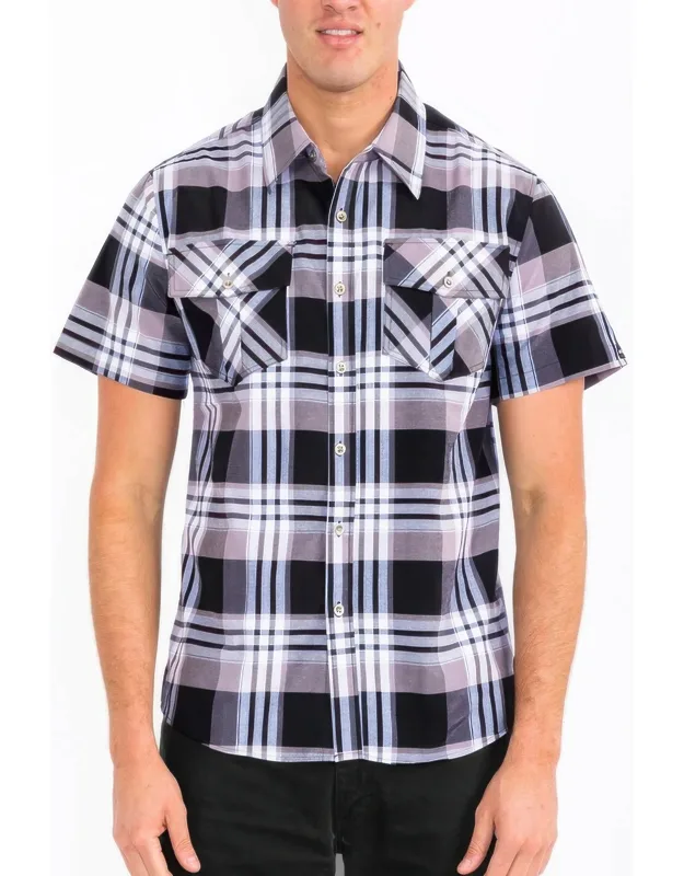 Checkered Two Pocket Shirt
