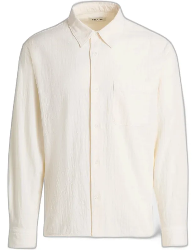 Seersucker Cotton Shirt