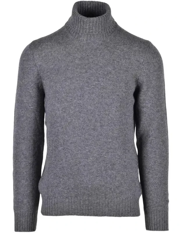 High-neck Virgin Wool Sweater