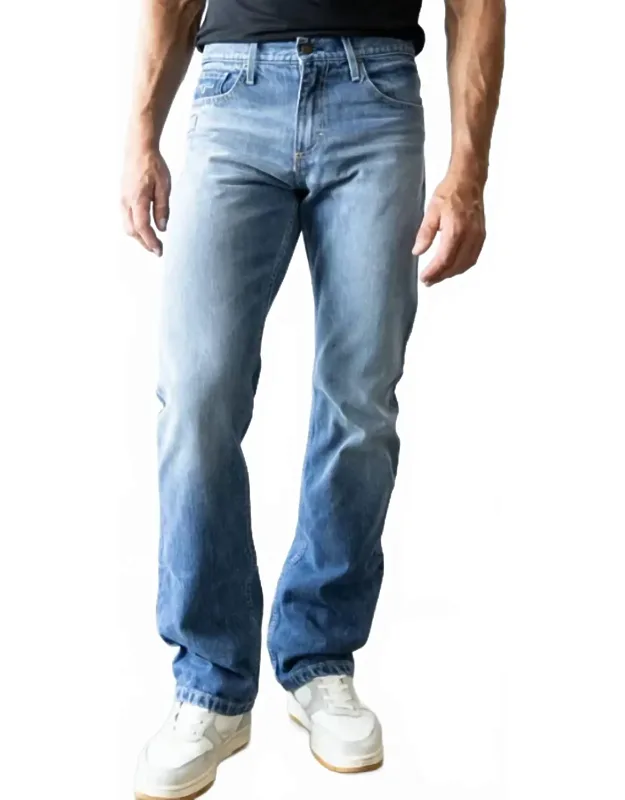 Jeans In Mid Wash Denim