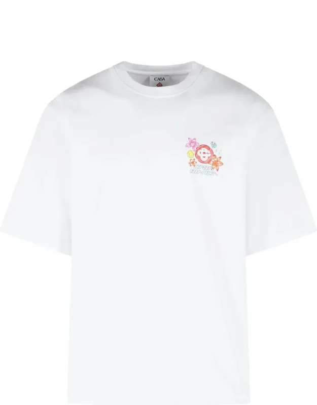 Collage D'icones Cotton T-shirt