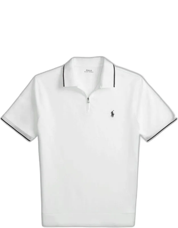 Stretch Mesh Polo Shirt