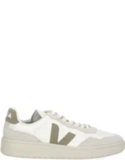 V-90 Suede-blend Leather Sneakers