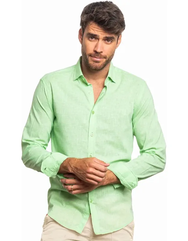 Linen Button Down Shirt