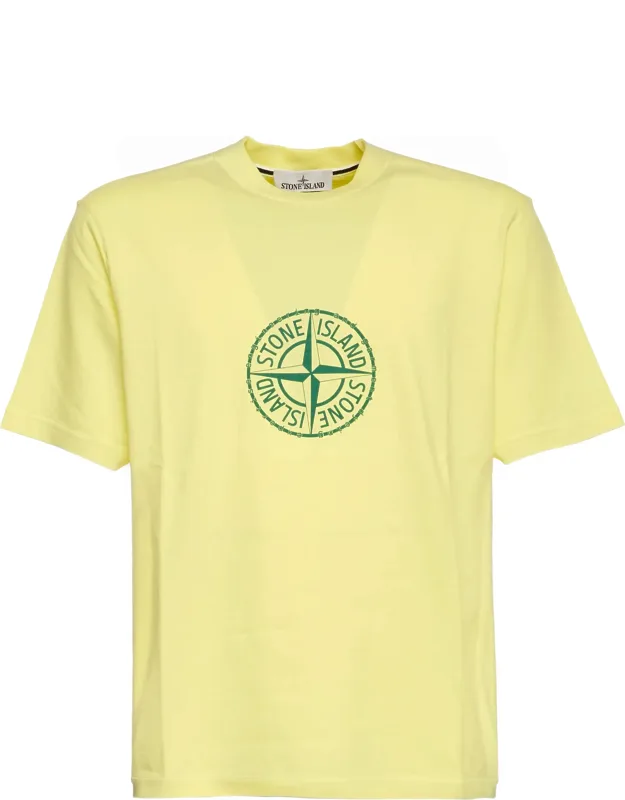 Compass Logo Printed Casual T-shirt
