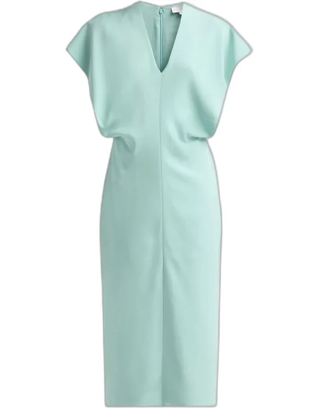 Blouson Midi Dress