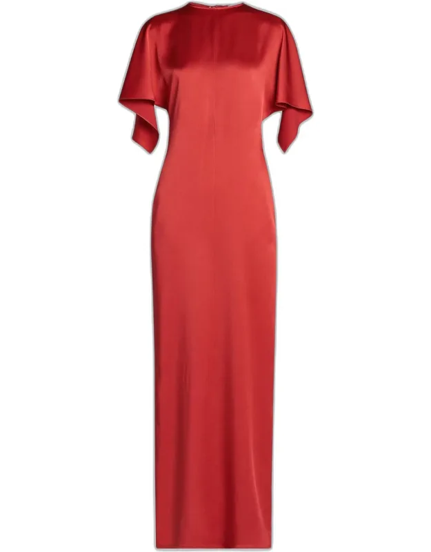 Tie-back Maxi Dress