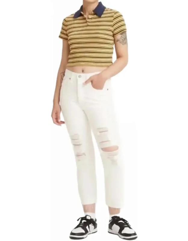 Cropped Jeans