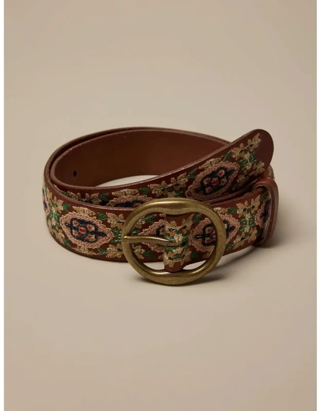 Embroidered Belt