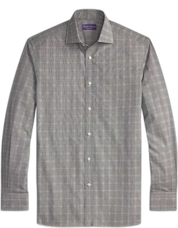Glen Plaid Twill Classic-fit Shirt