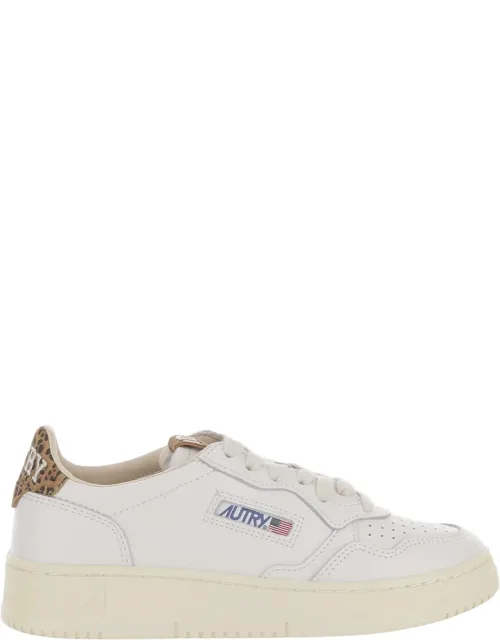 Low-top Leather Sneakers