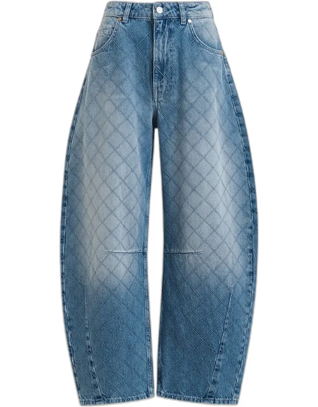 Barrel-leg Jeans