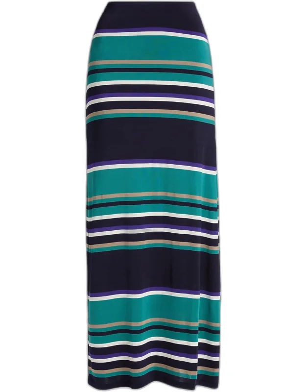 Striped Maxi Skirt