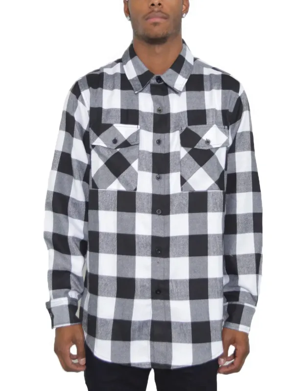 Checkered Flannel Shirt