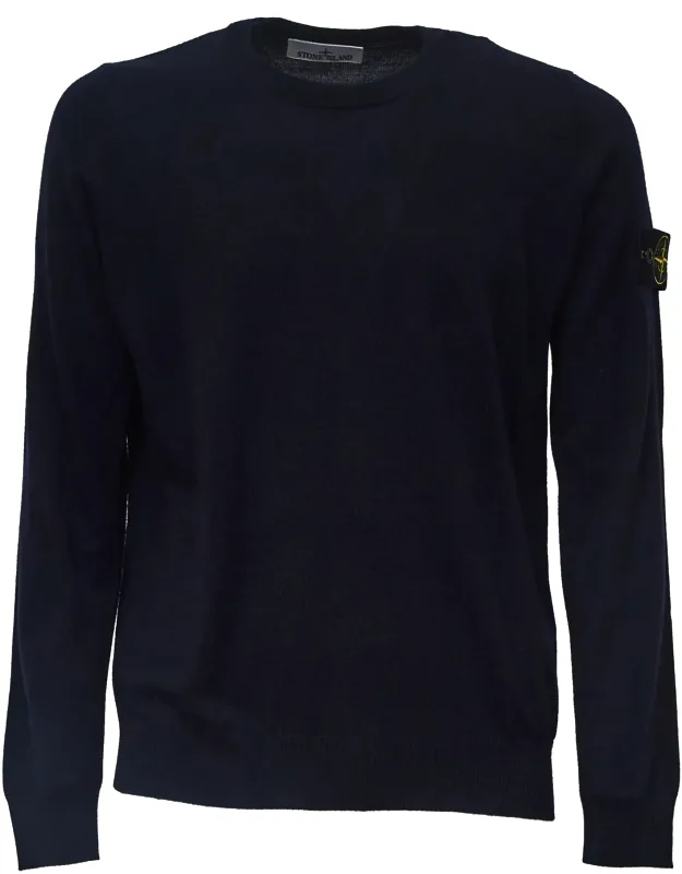 Ribbed Crew Neck Sweater