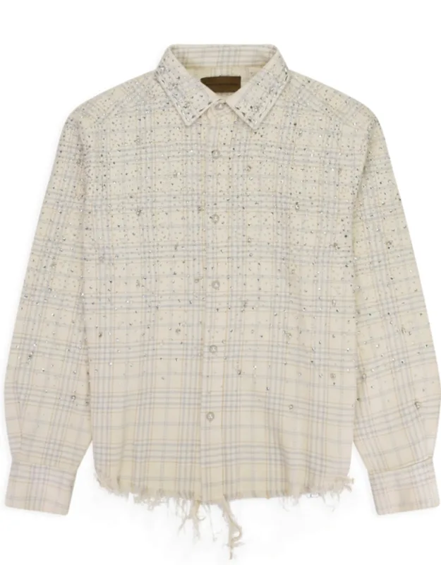 Pearl And Diamond Button-down Shirt