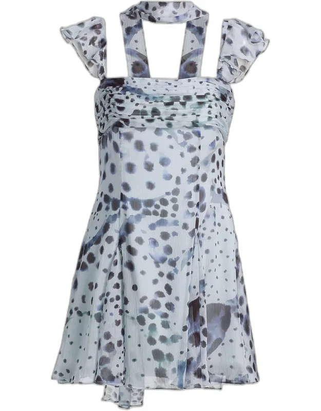 Reverie Printed Mini Dress
