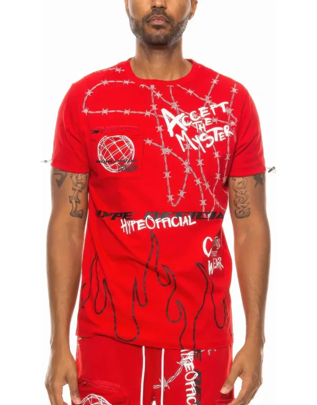 Graphic Print Hype Tee