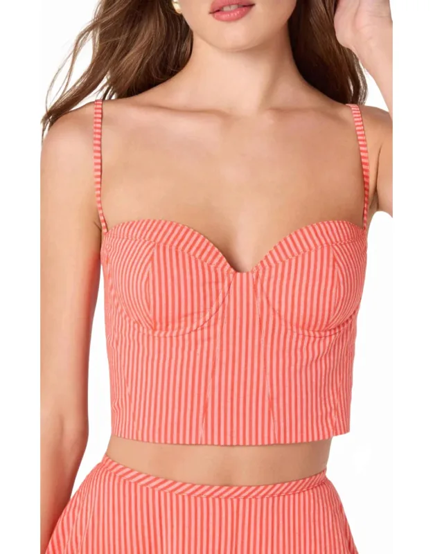 Bustier Crop Top