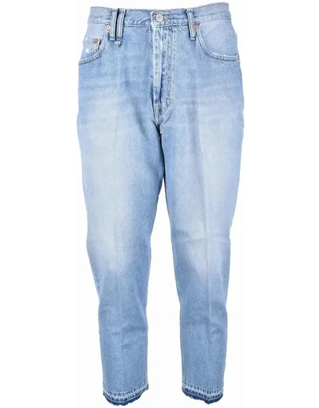 Straight Cotton Jeans