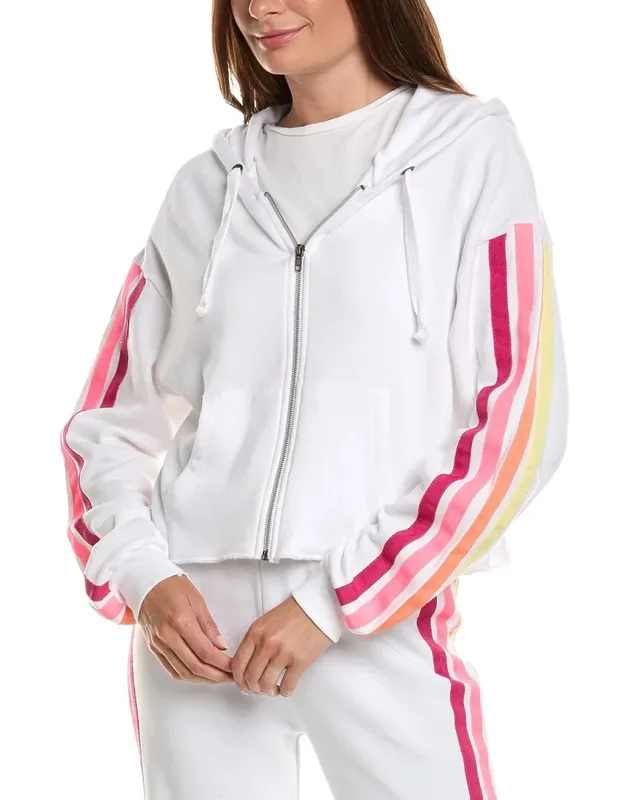 Stripe Twill Tape Fleece Jacket