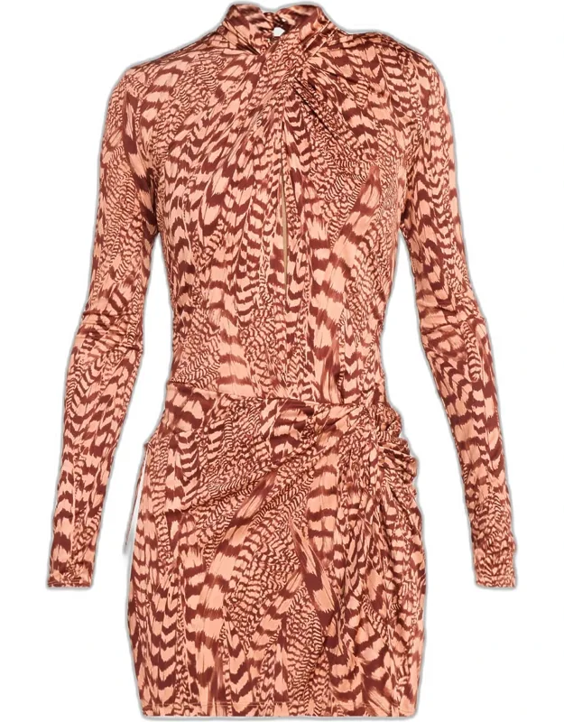 Softly Unbound Jersey Mini Dress