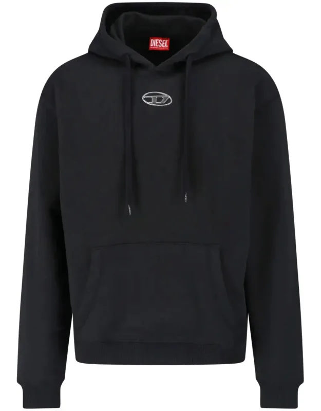 Cropped Hoodie With Kangaroo Pocket And Adjustable Drawstring