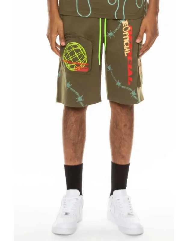 Hype Official Print Shorts