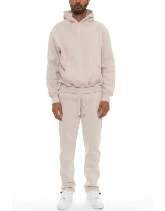 Premium Cotton Blend Hoodie Set